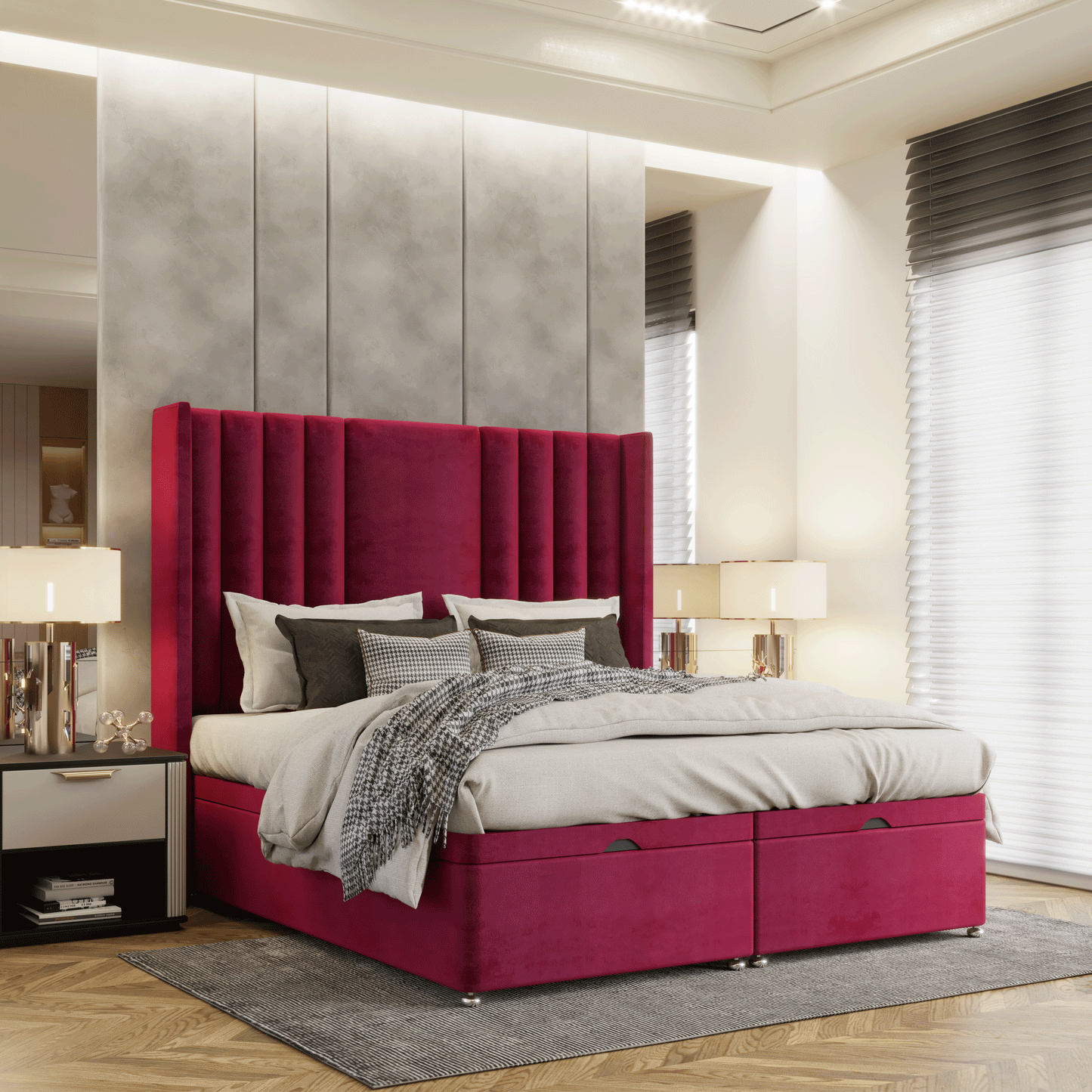 Premium Monaco Ottoman Divan Bed