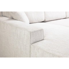 Leo Cinema Sofa U Shape Corner in Beige