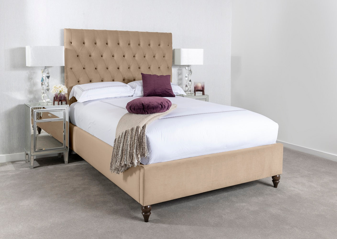 Lily Chesterfield Bedframe