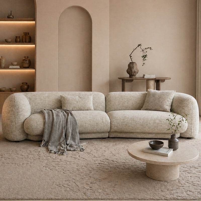 Madison 3 Seater - Beige