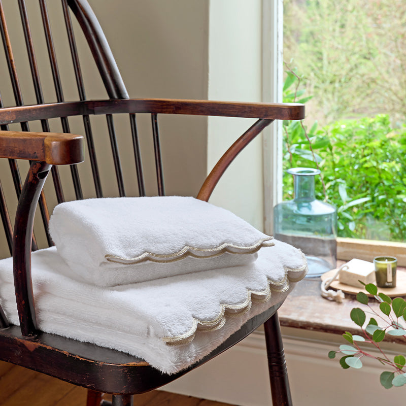 Scallop Edge Towel