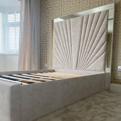 Sunrise Mirror Bed Low Footboard