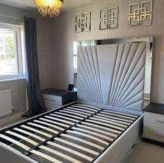 Sunrise Mirror Bed Low Footboard