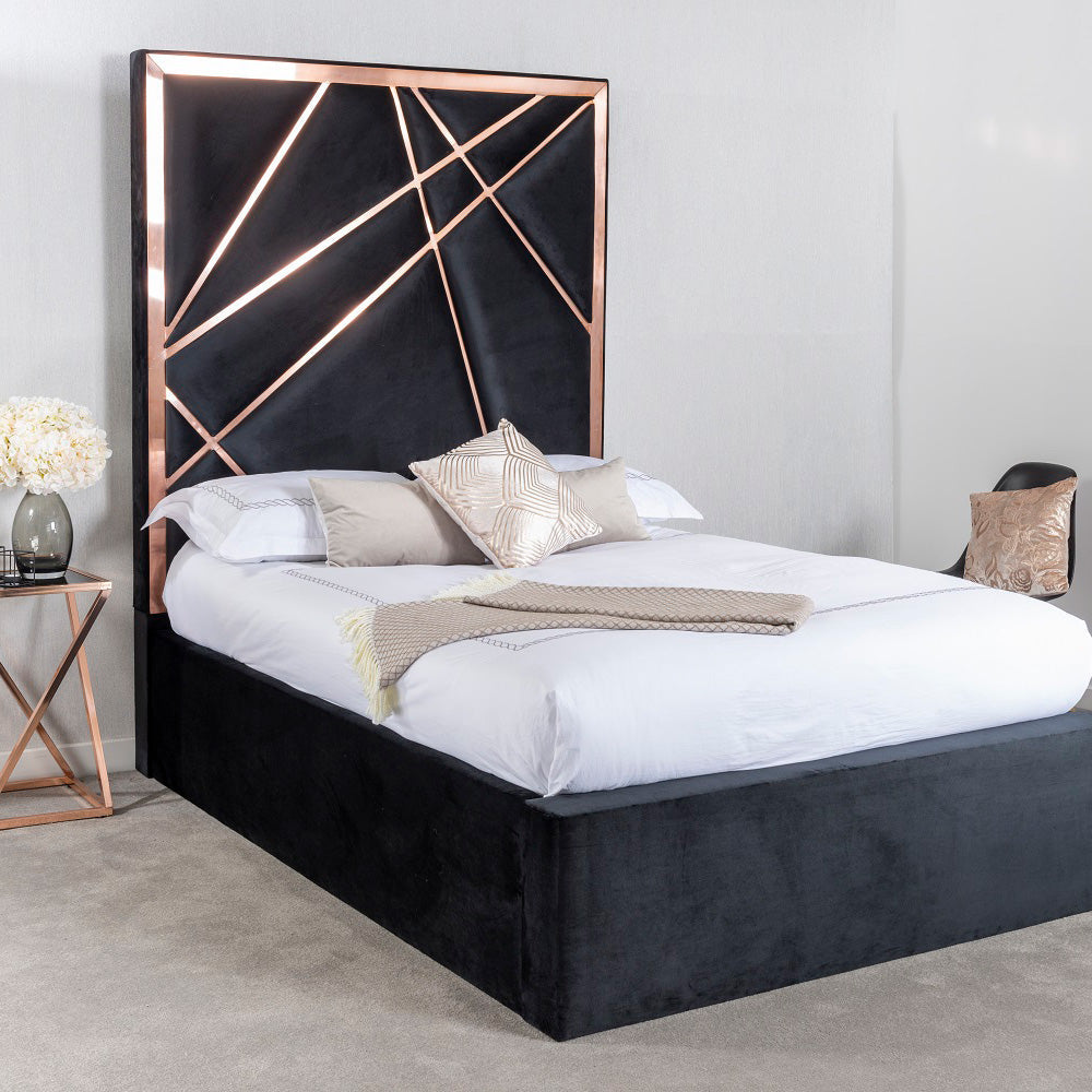 Oliver & Sons The Shard Metal Bedframe