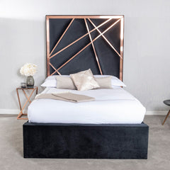 Oliver & Sons The Shard Metal Bedframe