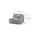 Switch Tucano Modular Sofa Right Hand Arm Piece in Grey 3 image