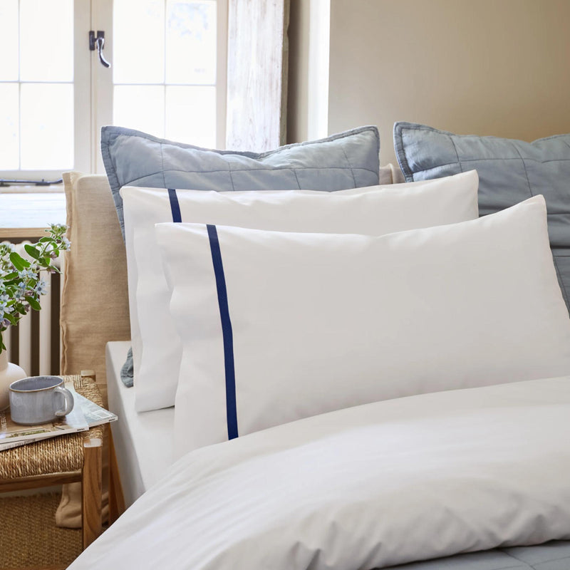 Beaumont Double Duvet Set- Navy