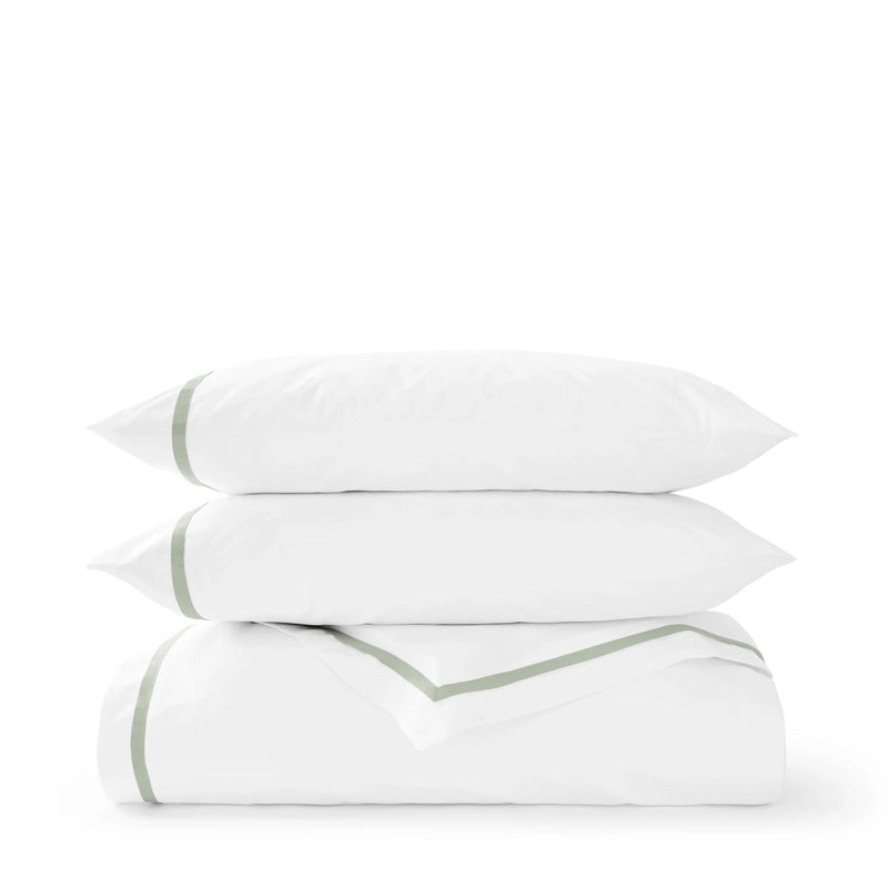 Beaumont Double Duvet Set- Sage green