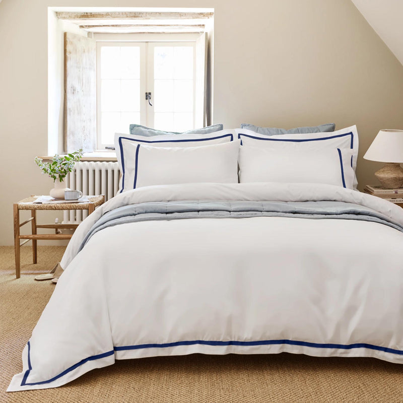 Beaumont Double Duvet Set- Navy