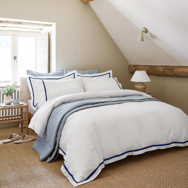 Beaumont Double Duvet Set- Navy