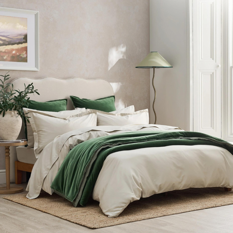 400TC Sateen - Classic Sateen- Silver Grey
