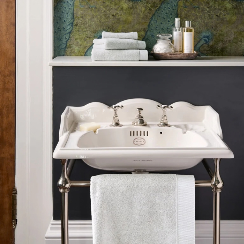 Luxe Face Towel - French Grey