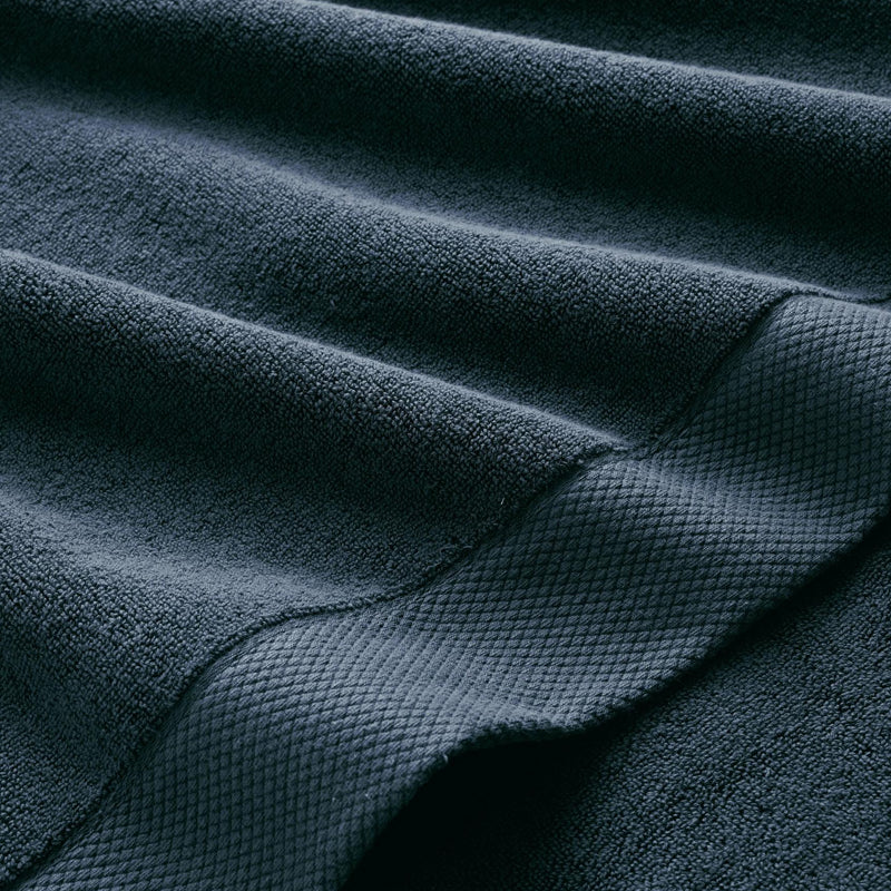 Luxe Face Towel - Navy Blue