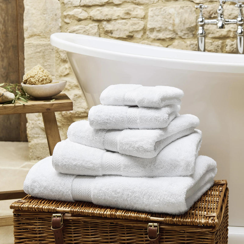 Renaissance Face Towel - White