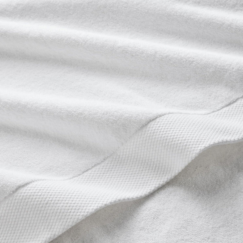 Luxe Face Towel - White