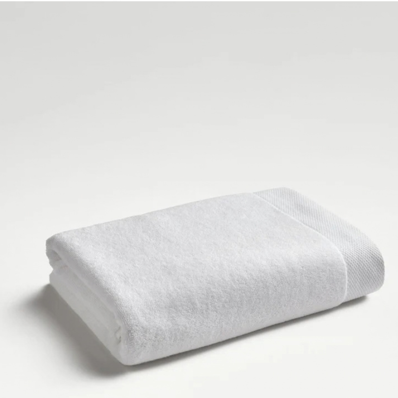 Luxe Face Towel - White